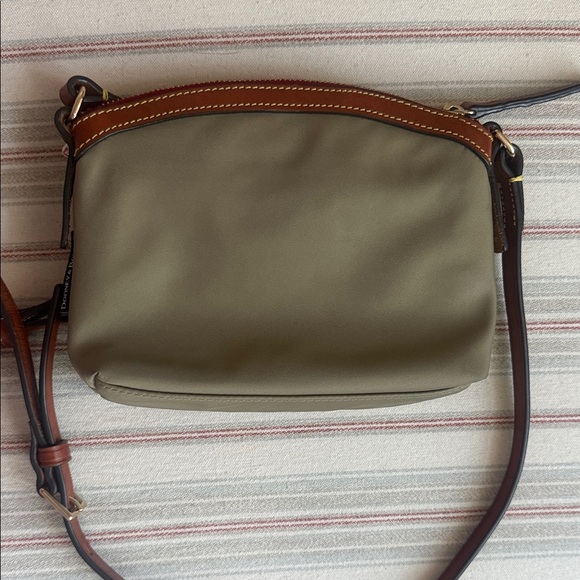 Dooney & Bourke Olive and Brown Crossbody Bag - Picture 5 of 8